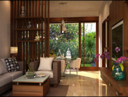 “Desain Sederhana Ruang Tamu Rumah Kayu yang Menawan”